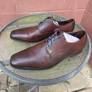 To Boot New York Burnished Leather Plain Toe Derby Shoes Size 12 Men’s
